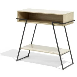 Console coiffeuse Denver 1 niche 1 étagère 83,1x32,7xH80cm