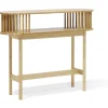 Console Gaïa bambou naturel - L100xP30xH80 cm