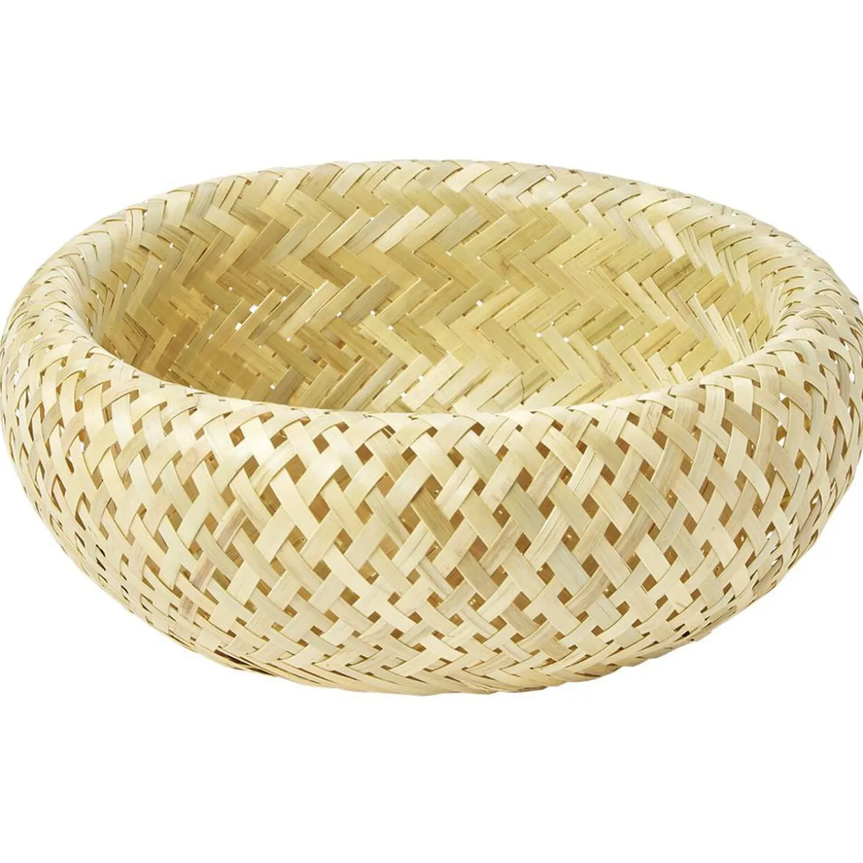 Corbeille à fruits ronde tressée