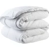 Couette 2 personnes blanc uni 4 saisons