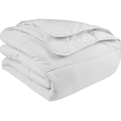 Couette blanche coins ronds 1 personne