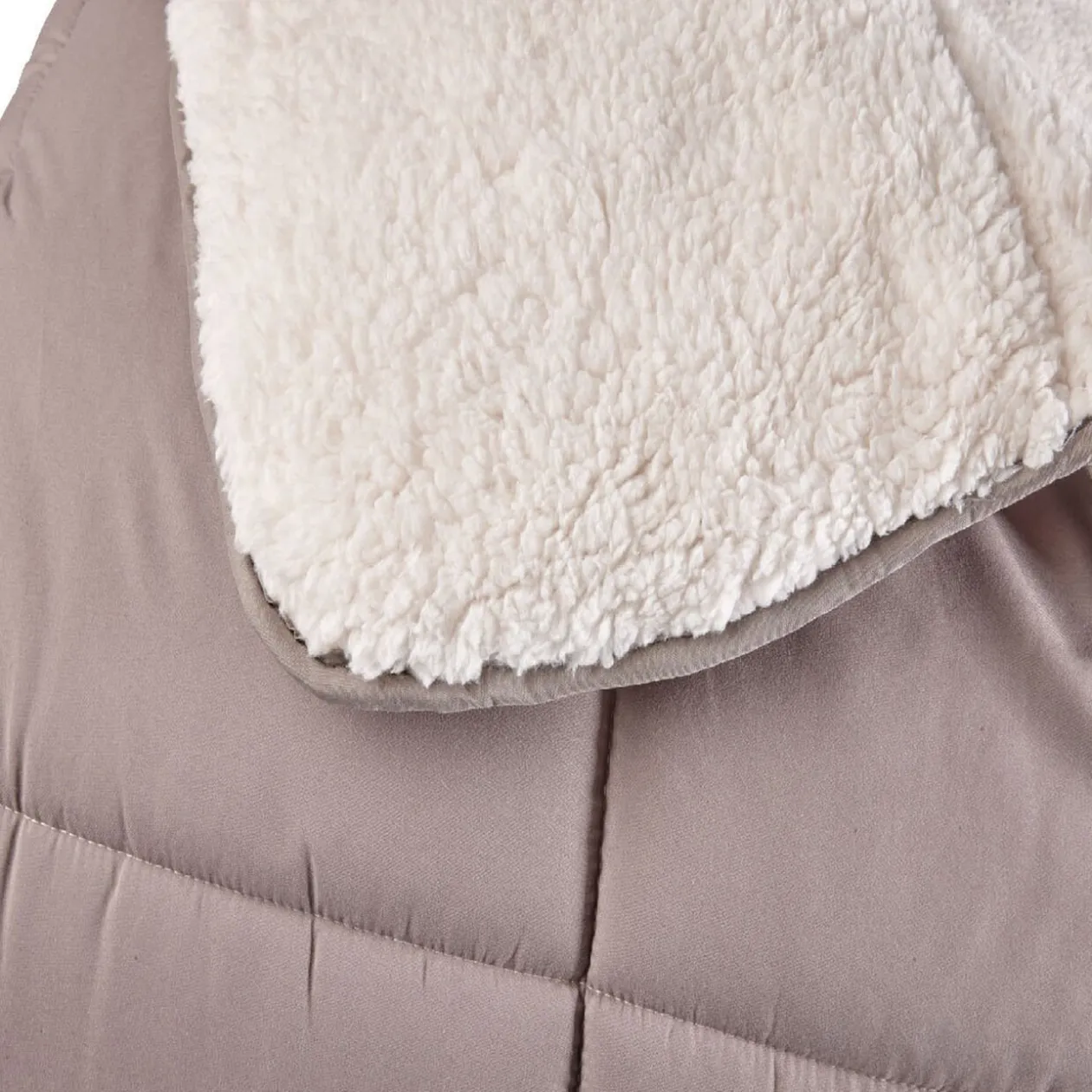 Couette double face microfibre polaire