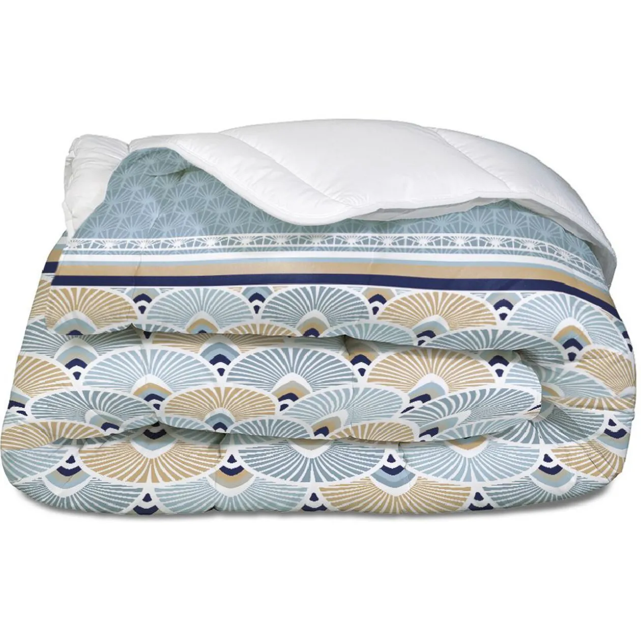 Couette imprimée 2 personnes 240x220 cm légère 200 g/m²