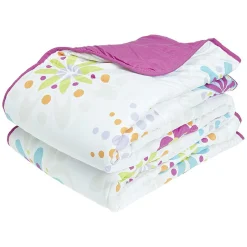 Couette légère réversible 1 personne 140x200 cm