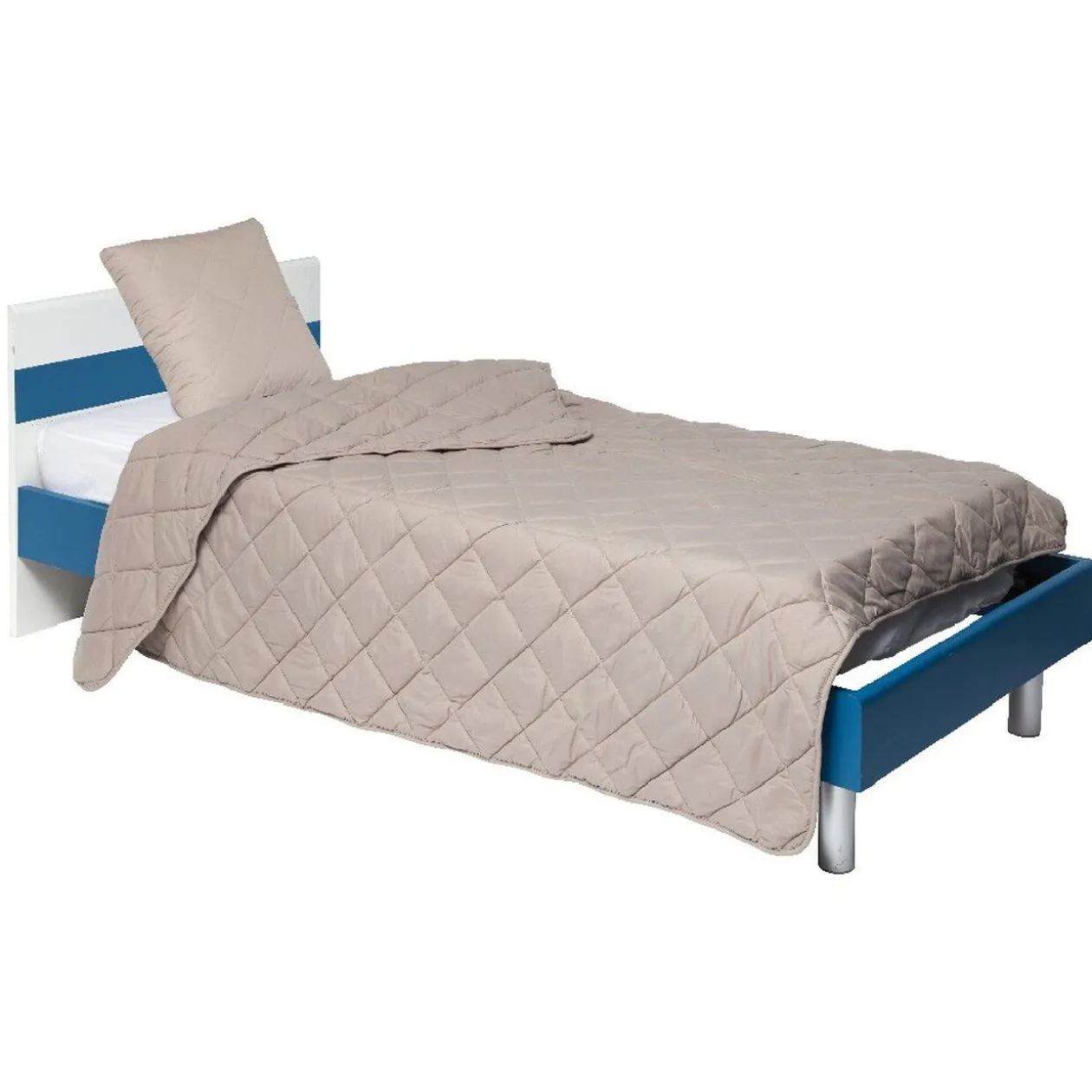 Couette magique grise 2 en 1