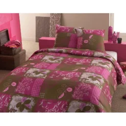 COUETTE PARURE DE LIT HOUSSE DE COUETTE OREILLER