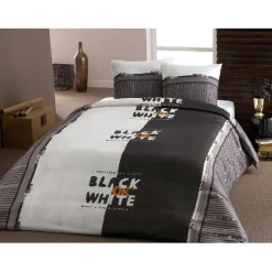 COUETTE PARURE DE LIT HOUSSE DE COUETTE OREILLER