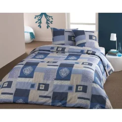 COUETTE PARURE DE LIT HOUSSE DE COUETTE OREILLER