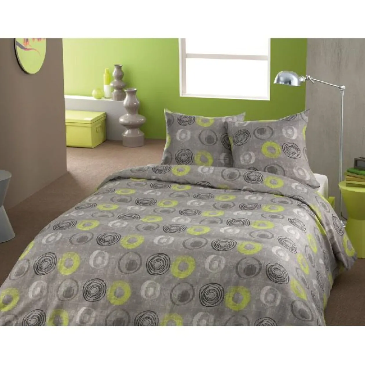 COUETTE PARURE DE LIT HOUSSE DE COUETTE OREILLER