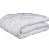 Couette tempérée anti-acarien blanche 220x240cm