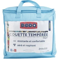 Couette tempérée Dodo blanche 220 x 240 cm