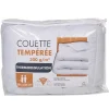 Couette tempérée thermorégulatrice 300 g/m², 240x220 cm