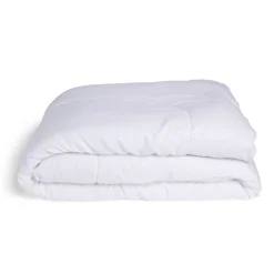 Couette 140x200cm polyester blanc
