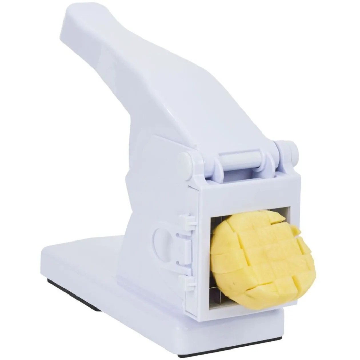 Coupe-frites manuel inox abs blanc