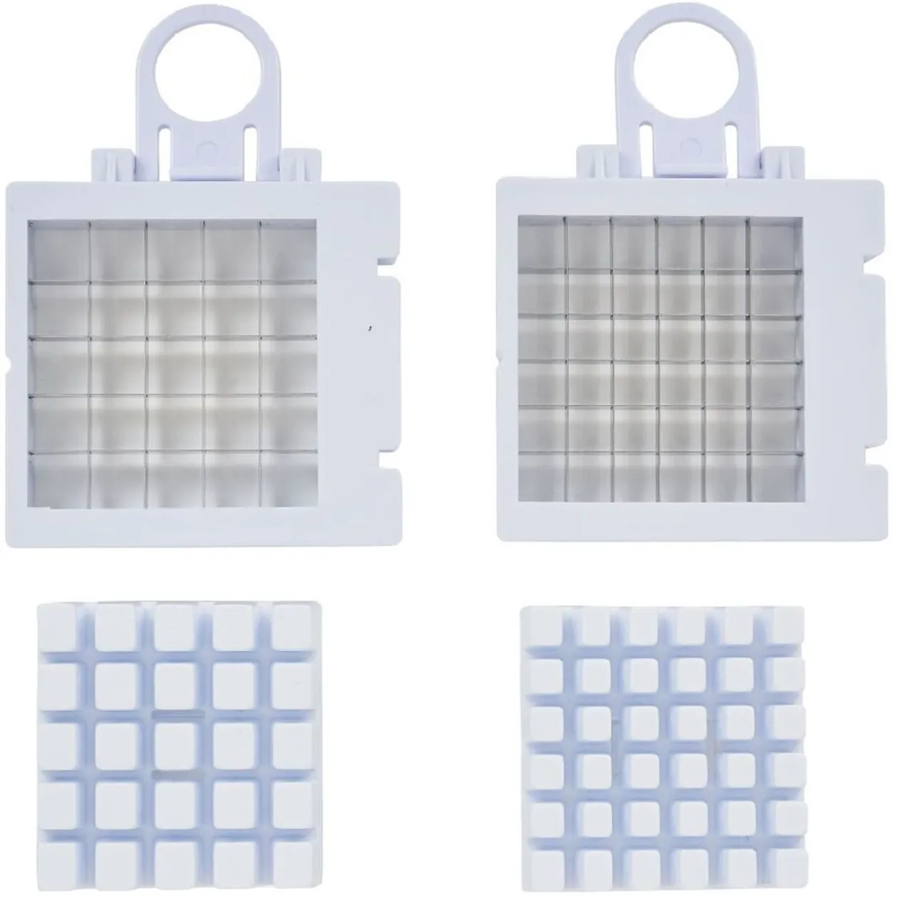 Coupe-frites manuel inox abs blanc