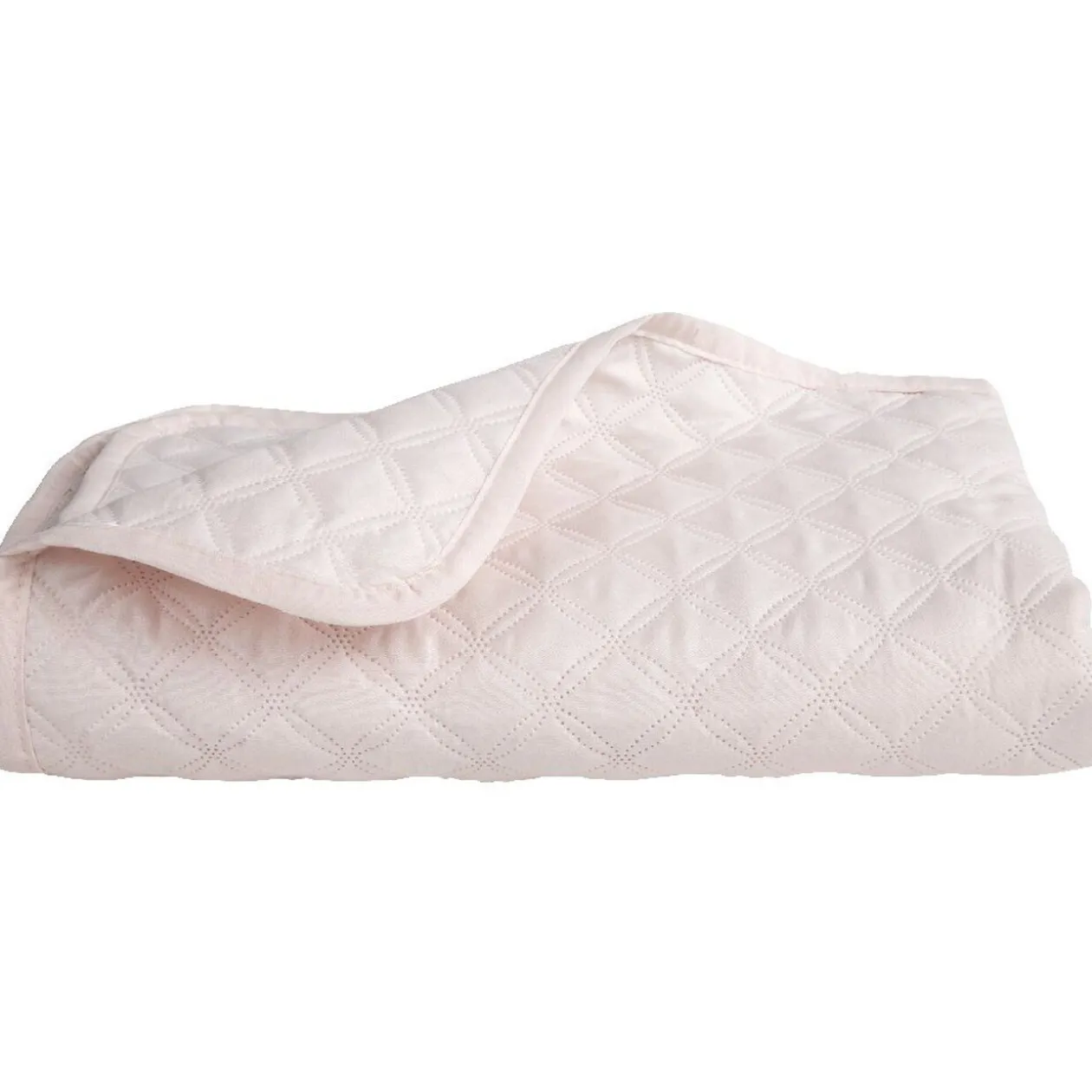 Courte pointe couvre lit rose