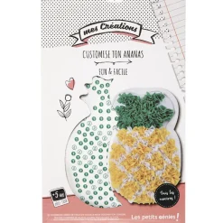 Coussin à customiser ananas