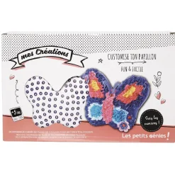 Coussin à customiser Papillon