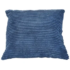 Coussin flanelle cotelé