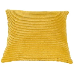 Coussin flanelle cotelé