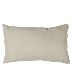 Coussin beige rectangulaire