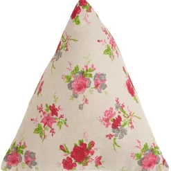 Coussin berlingot design fleurs