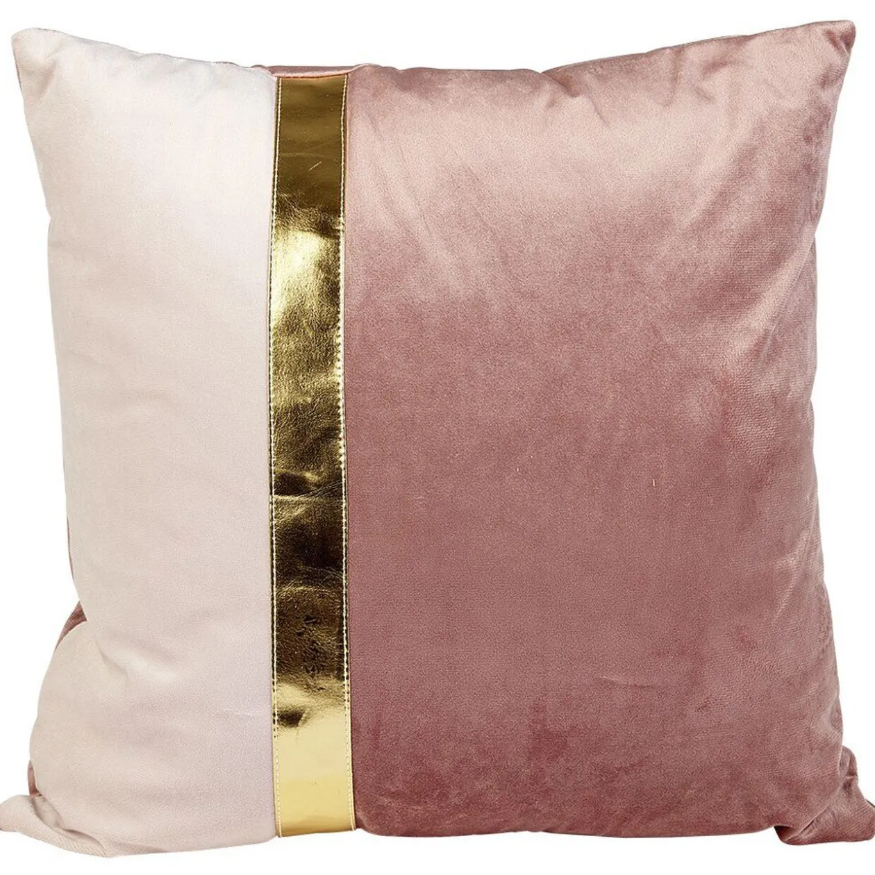 Coussin bicolore gris ou rose