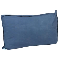 Coussin bleu marine rectangulaire