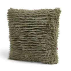 Coussin carré à poils longs 40x40cm - 3 modèles