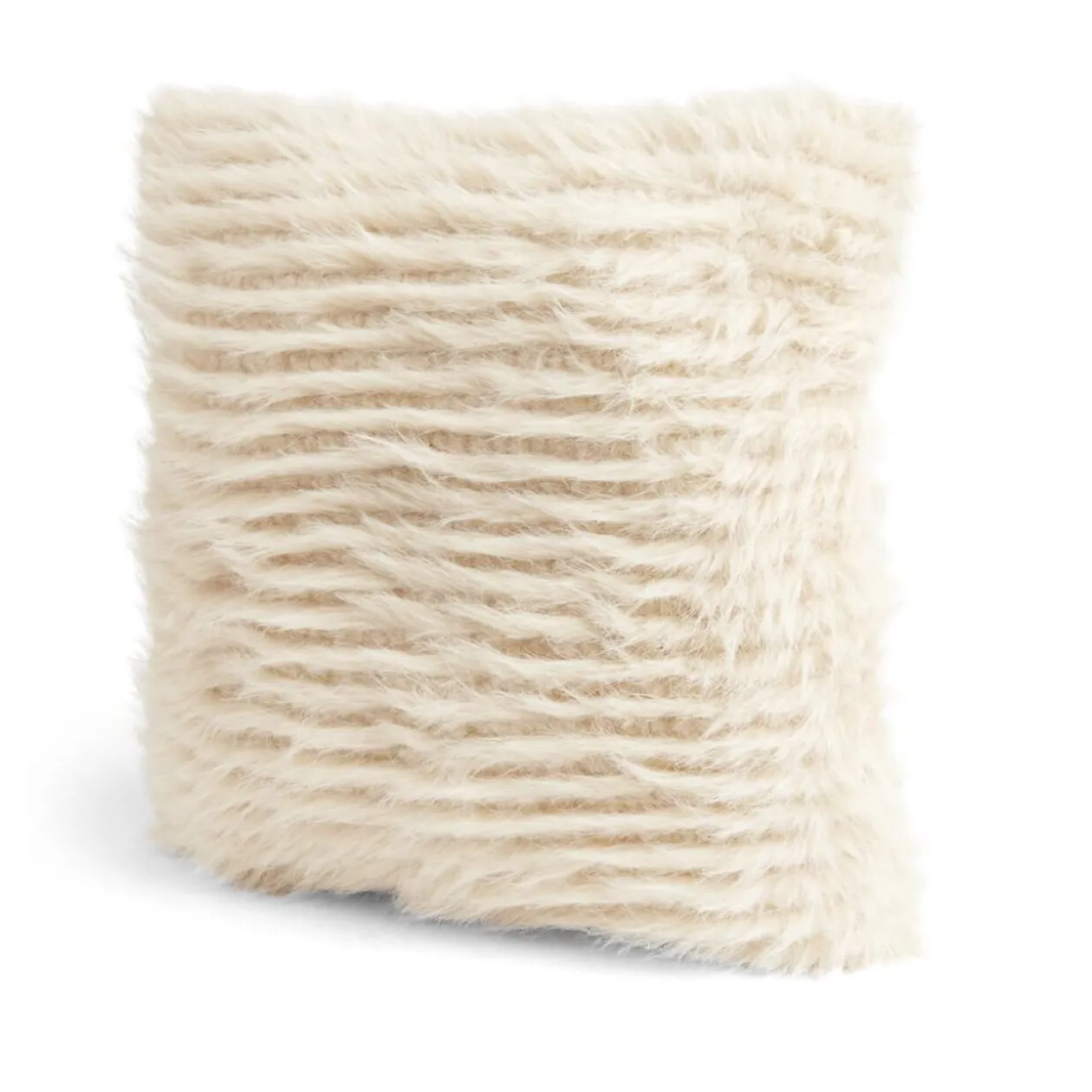 Coussin carré à poils longs 40x40cm - 3 modèles