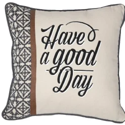 Coussin carré "Have a good day"