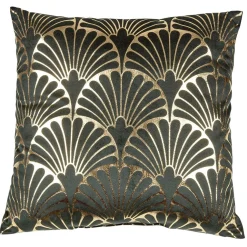 Coussin carré imprimé métallique 40x40 cm