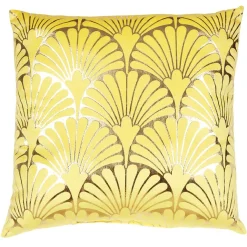 Coussin carré imprimé métallique 40x40 cm