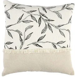 Coussin carré imprimé patchwork