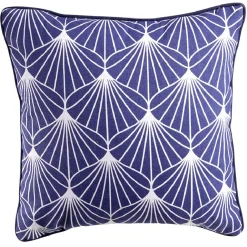 Coussin carré imprimé style ethnique