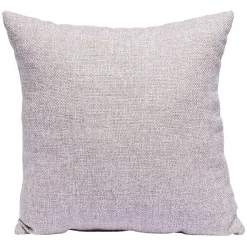 Coussin carré jacquard effet lin 40x40 cm