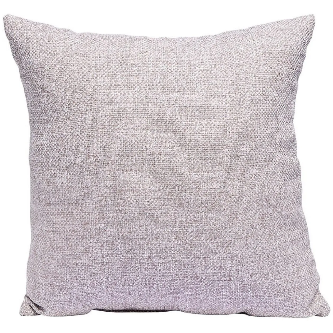 Coussin carré jacquard effet lin 40x40 cm