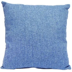 Coussin carré jacquard effet lin 40x40 cm