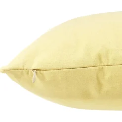 Coussin carré jaune or 60x60cm