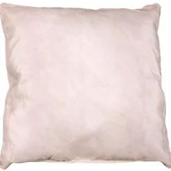 Coussin carré marbré ivoire