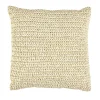 Coussin carré papier blanc écru