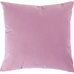 Coussin carré rose framboise 45x45cm