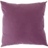 Coussin carré rouge bordeaux 45x45cm