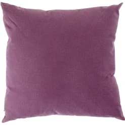 Coussin carré rouge bordeaux 45x45cm