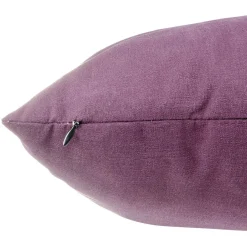 Coussin carré rouge bordeaux 45x45cm