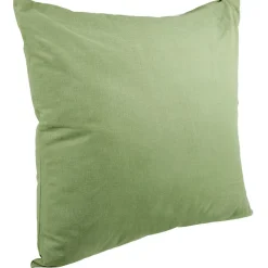Coussin carré vert menthe 60x60cm