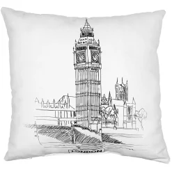 Coussin coton London