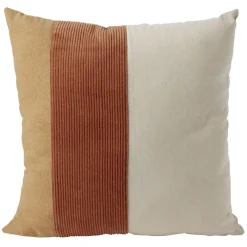 Coussin déco tricolore 45x45cm