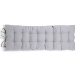 Coussin de banc 40x120cm polycoton gris