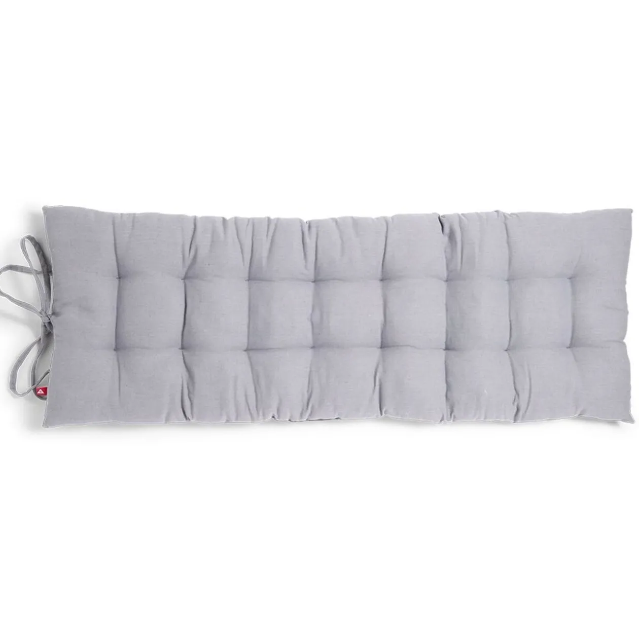 Coussin de banc 40x120cm polycoton gris